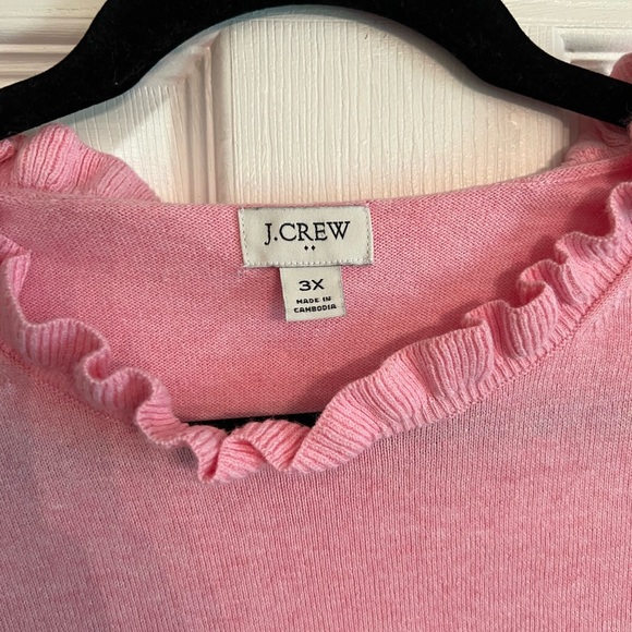 J. Crew Factory Soft Pink Sweater 3X - Picture 3 of 4